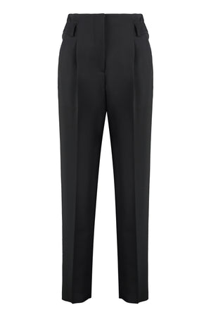 Celtico wool tapered-fit trousers-0